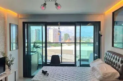 Studio com 1 dormitório à venda, 30 m² por r$ 650.000,00 - armação - salvador/ba