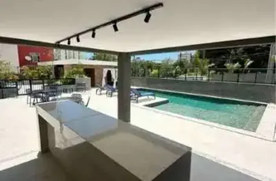 Apartamento com 1 dormitório para alugar, 30 m² por r$ 3.500,00/mês - imbuí - salvador/ba
