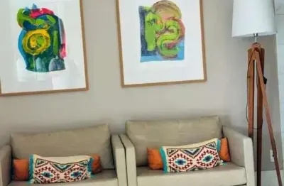 Apartamento com 1 dormitório para alugar, 50 m² por r$ 4.200,00/mês - ondina - salvador/ba