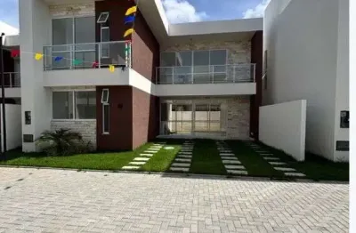 Casa em condomínio fechado com 4 quartos à venda na Rua Carlos Conceição, 428, Buraquinho, Lauro de Freitas