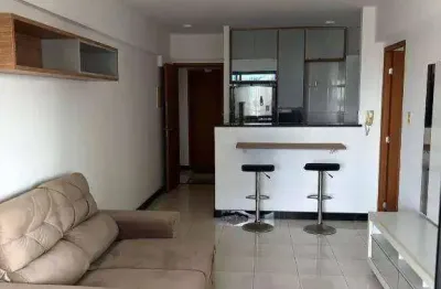 Apartamento com 1 dormitório para alugar, 57 m² por R$ 3.800,00/mês - Caminho das Árvores - Salvador/BA