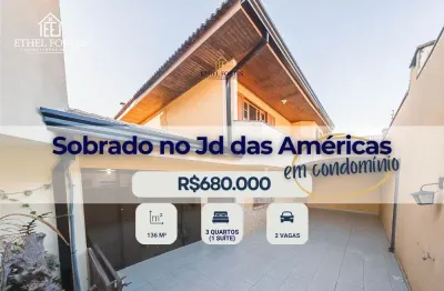 Casa em condomínio fechado com 3 quartos à venda na Rua Coronel Alfredo Ferreira da Costa, 415, Jardim das Américas, Curitiba