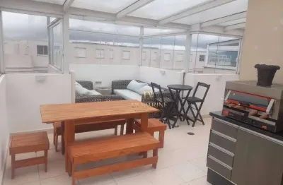 Cobertura à venda, 112 m² por r$ 850.000,00 - vila rio de janeiro - guarulhos/sp