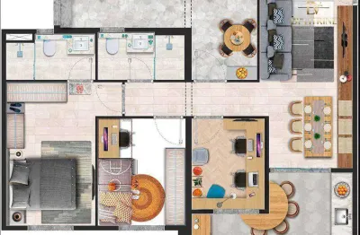 Apartamento com 3 dormitórios à venda, 76 m² por r$ 685.000,00 - picanco - guarulhos/sp