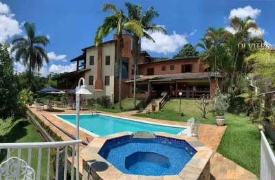 Sobrado com 6 dormitórios à venda, 488 m² por r$ 2.500.000 - jardim centenário - atibaia/sp