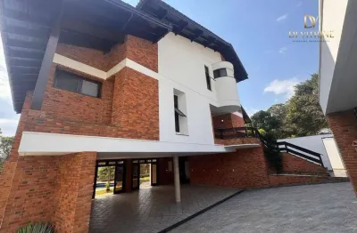 Casa com 4 dormitórios, 400 m² - venda por r$ 1.800.000,00 ou aluguel por r$ 16.502,00/mês - jardim samambaia i - mairiporã/sp