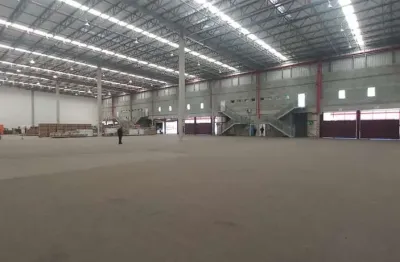 Galpão para alugar, 4186 m² por r$ 203.357,32/mês - taboão - guarulhos/sp