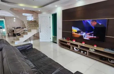 Sobrado com 4 dormitórios à venda, 220 m² por r$ 1.200.000,00 - jardim santa mena - guarulhos/sp