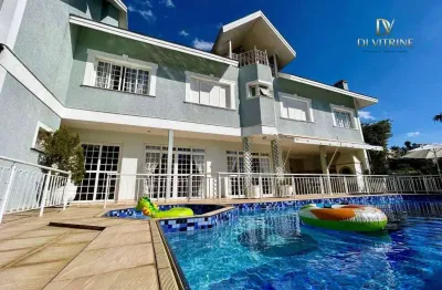 Casa com 6 dormitórios à venda, 460 m² por r$ 5.100.000,00 - caputera - arujá/sp