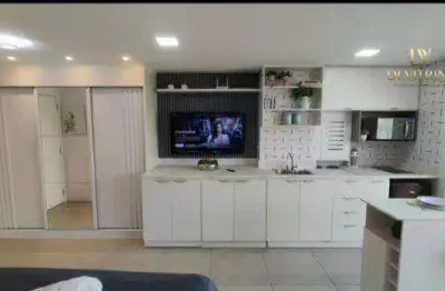 Apartamento com 1 dormitório à venda, 28 m² por r$ 360.000 - centro - guarulhos/sp