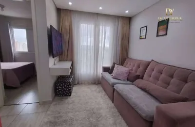 Apartamento com 2 dormitórios para alugar, 48 m² por r$ 2.193,00/mês - cocaia - guarulhos/sp