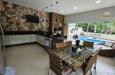 Casa com 4 dormitórios para alugar, 300 m² por r$ 15.094,83/mês - residencial real park - arujá/sp