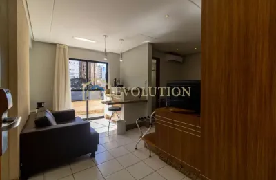 Flat com 1 quarto à venda na Rua Nove, Setor Oeste, Goiânia