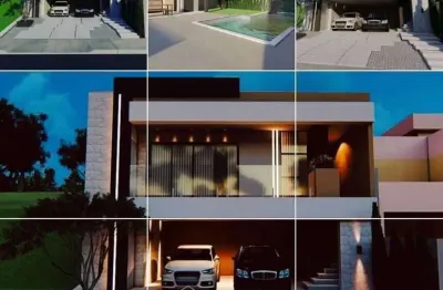 Casa alto padrão com 3 quartos sendo todos suítes em lagoa, macaé/rj