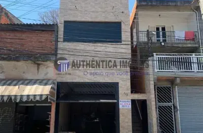 Sobrado assobradado para locação - jd santa maria- osasco/sp - authêntica imóveis