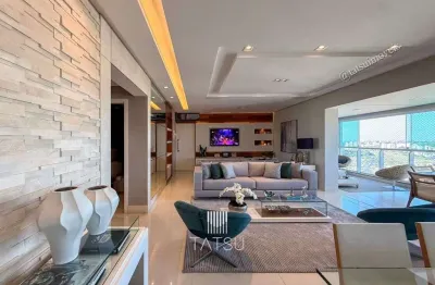 Apartamento com 3 dormitórios à venda, 190 m² por r$ 3.600.000,00 - jardim aquarius - são josé dos campos/sp