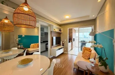 Apartamento com 2 dormitórios à venda, 63 m² por R$ 780.000,00 - Jardim Aquarius - São José dos Campos/SP