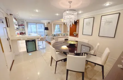 Apartamento de alto padrão no maison mont blanc com 165m², 3 suítes e varanda gourmet em alphaville