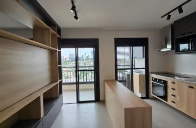 Apartamento mobiliado para locação com 1 quarto, no condomínio fiori – alphaville/sp
