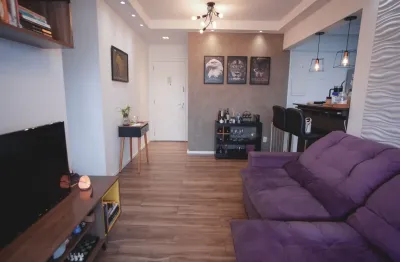 Apartamento à venda com vista livre, 2 dormitórios (1 suíte), 74m² no Condomínio Bellagio – Alphaville Empresarial / Barueri-SP