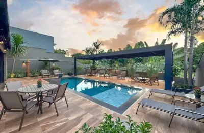 Casa em condomínio à venda no alphaville 3, ribeirão preto, sp, 4 quartos, 3 suítes