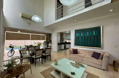 Casa em condomínio à venda no figueira branca, ribeirão preto, sp, 3 quartos, 3 suítes