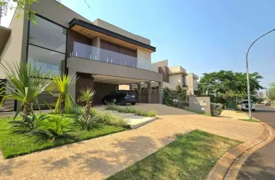 Casa em condomínio à venda no buganvile, ribeirão preto, sp, 4 quartos, 4 suítes
