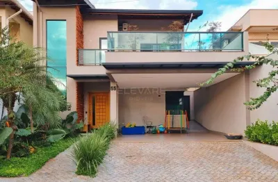 Casa em condomínio à venda no nova aliança, ribeirão preto, sp, 4 quartos, 4 suítes