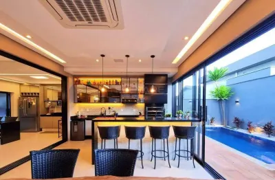 Casa em condomínio à venda no buona vita ribeirão, ribeirão preto, sp, 3 quartos, 3 suítes