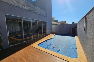 Casa em condomínio para aluguel no figueira branca, ribeirão preto, sp, 3 quartos, 3 suítes