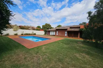 Casa em condomínio para aluguel no estância beira rio, jardinópolis, sp, 5 quartos, 4 suítes