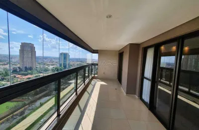Apartamento para aluguel no sur le jardin, ribeirão preto, sp, 4 quartos, 4 suítes