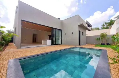 Casa em condomínio à venda no reserva santa luisa, ribeirão preto, sp, 3 quartos, 3 suítes