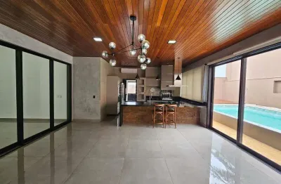 Casa em condomínio para aluguel no alphaville 1, ribeirão preto, sp, 3 quartos, 3 suítes