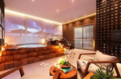 Maravilhoso apartamento com extensa varada gourmet no jardim aquarius