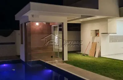 Sobrado novo no alphaville com 4 suítes e excelente área gourmet