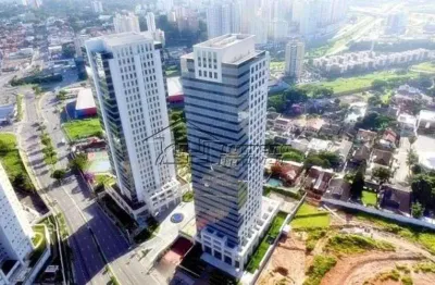 Sala comercial no jardim aquarius, andar alto, 205m²