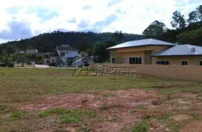 Terreno plano em condomínio fechado e de alto padrão em jambeiro