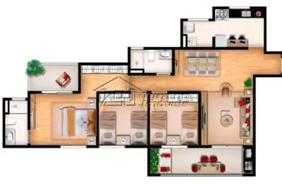 Apartamento com ótima localização na região central de são josé dos campos