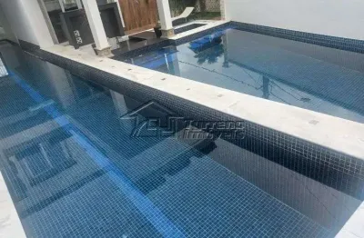 Belíssima mansão resort em condomínio de alto padrão em mogi das cruzes - sp