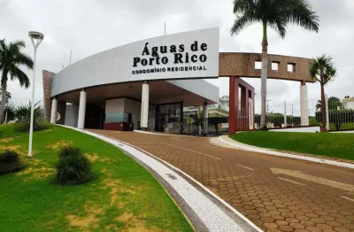 Terreno 630 m² à venda ou troca – condomínio águas de porto rico, porto rico/pr