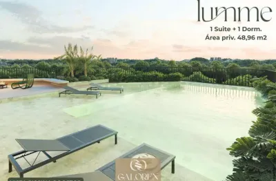 Lumme residence — condição pré-lançamento 5% off e 12x sem juros ou correção / zona 07 / 2q sendo 1 suite / 48,96 m2 / maringá pr