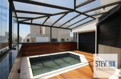 Cobertura a venda com muito espaçosa em uma das melhores ruas de moema pássaros