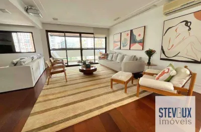 Apartamento com 3 dormitórios à venda, 230 m² por r$ 3.000.000,00 - moema - são paulo/sp