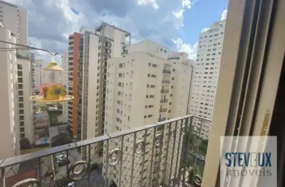 Apartamento a venda em moema pássaros em andar alto com ótimo lazer.