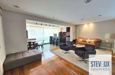 Apartamento com 3 dormitórios para alugar, 165 m² por r$ 17.650,00/mês - moema pássaros - são paulo/sp