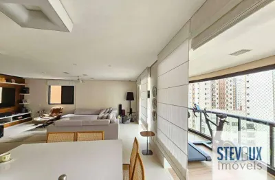 Apartamento com 3 dormitórios à venda, 161 m² por r$ 3.400.000,00 - moema - são paulo/sp