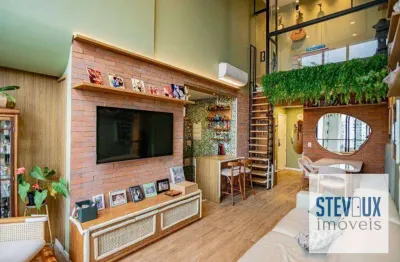 Apartamento com mezanino totalmente reformado na vila olímpia para venda