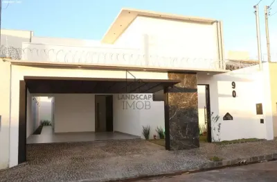 Casa para venda em uberlândia, jardim botânico, 3 dormitórios, 1 suíte, 3 banheiros, 2 vagas