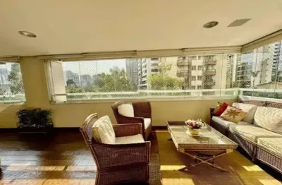 Apartamento para venda em são paulo, campo belo, 4 dormitórios, 4 suítes, 3 banheiros, 4 vagas